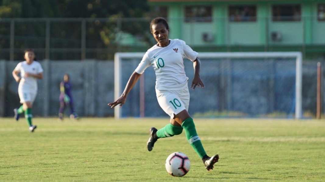 Papuan female soccer player from Biak Regency, Yudith Herlina Sada, is now widely known in national football teams.