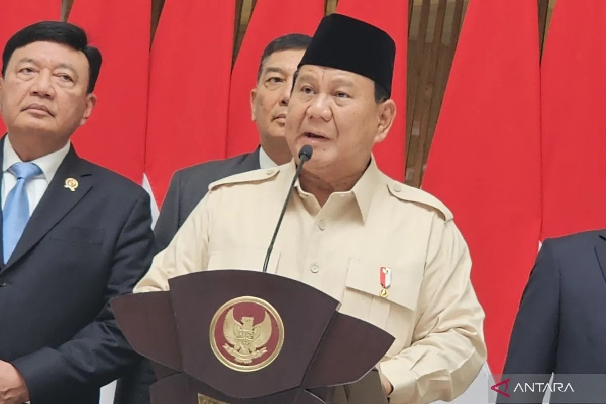 The 8th Indonesian President, Prabowo Subianto